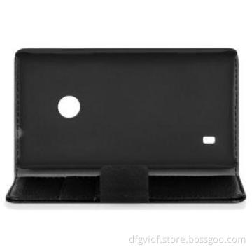 Mobile phone case Lithchi PU Luxury Leather Case for Nokia